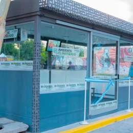 Se inauguró la primera parada de colectivos con aire acondicionado ¿Dónde queda?