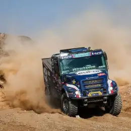 Dakar 2026: Van den Brink se quedó con la Etapa 3 y manda en camiones
