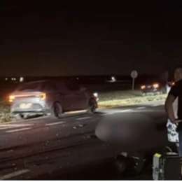 Accidente en la Ruta 2: una mujer falleció y un hombre quedó en estado grave