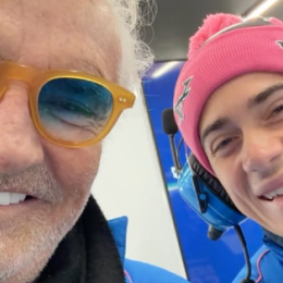F1: ¡Puras sonrisas! La foto que compartió Briatore con Colapinto