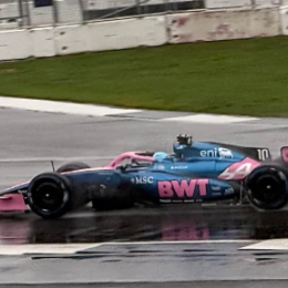 F1: ¡Atención! El nuevo Alpine A526 salió a pista en Silverstone