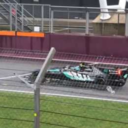 F1: ¡Brutal! Así rugió el W17 de Mercedes durante el filming day en Silverstone