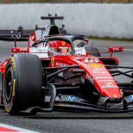 F1: Ferrari y Leclerc dominaron la mañana del viernes en Barcelona