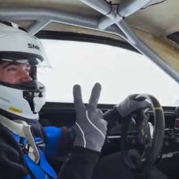 F1: ¡Un todo terreno! Colapinto manejó sobre la nieve en Andorra