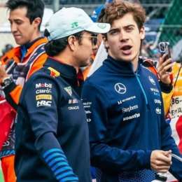 F1: ¡Cada vez más argentino! El desopilante comentario de Checo Pérez a Colapinto