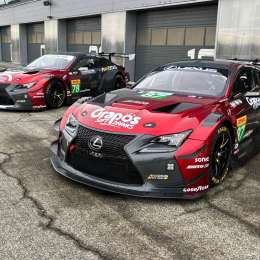 WEC: Pechito López salió a pista en Nogaro para chequear los Lexus del Akkodis ASP Team