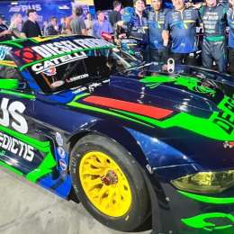 TC: ¡El verde no se va! De Benedictis mostró el diseño de su flamante Mustang