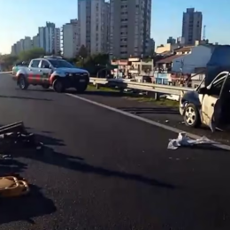 Fuerte accidente en General Paz: hay ocho heridos y tres autos involucrados