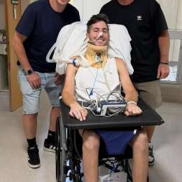 Juan Cruz Yacopini publicó las primeras fotos desde su internación: “Gracias por el apoyo de cada uno de ustedes”