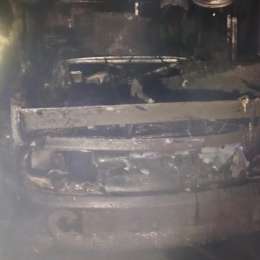 ¡Dramático momento! El semi del Savino Sport se prendió fuego y el Mustang de Trosset quedó envuelto en llamas