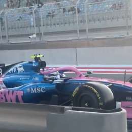 F1: ¡A toda velocidad! Colapinto realizó la simulación del procedimiento de salida en Bahréin