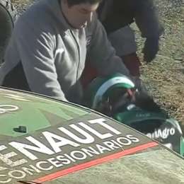 TC: así se bajó Fain del Torino tras el duro accidente en El Calafate