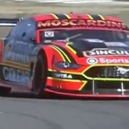 TC: ¡Creelo, Nico! La efusiva reacción de Moscardini al enterarse de su pole position en El Calafate