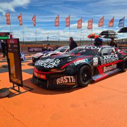 ¡Histórico! Damiani triunfó en El Calafate y es el primer ganador con un Camaro en el TC Pista