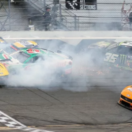 NASCAR: ¡La última vuelta de Daytona 500 con un final al estilo Cars!