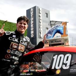 TC: Moscardini, tras ganar en su debut: "Que locura de fin de semana por favor"