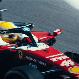 El video de la Ferrari de Hamilton que sorprendió a toda la F1