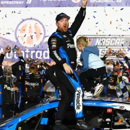 NASCAR: el equipo de Michael Jordan volvió a ganar en Atlanta y arrancó la temporada perfecto