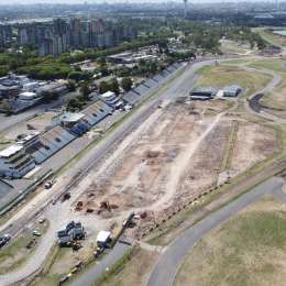 ¡Desde el aire! Así está el autódromo de Buenos Aires tras el comienzo de las obras