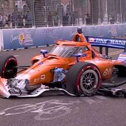 Durísimo golpe de Scott Dixon en el comienzo de la IndyCar en St. Petersburg