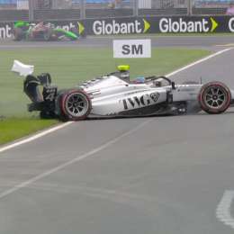 F2: ¡Mal comienzo! Colton Herta protagonizó un aparatoso accidente en Australia