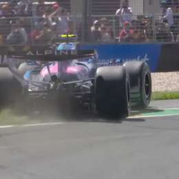 F1: Colapinto se exigió y comentió un leve exceso en la mitad del entrenamiento en Australia