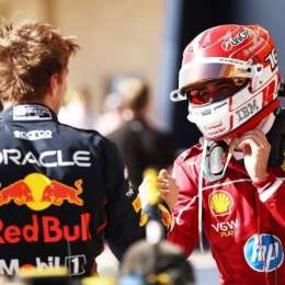 F1: el mensaje de Ferrari a Verstappen y Leclerc: "Es como un hongo en Mario Kart"