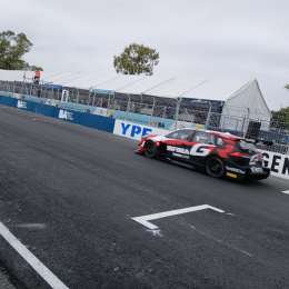Los pilotos del TC2000 giraron por primera vez en El Callejero de Buenos Aires