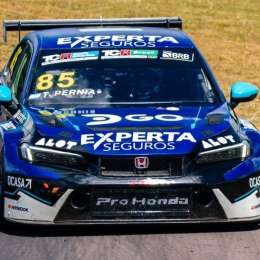 TCR South America: Tiago Pernía, el argentino más rápido de la Práctica 2 en Cascavel