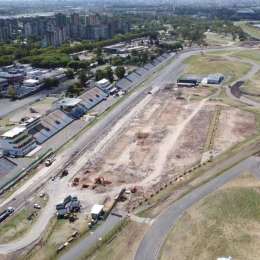 Adelanto: así avanzan las obras en el autódromo de Buenos Aires