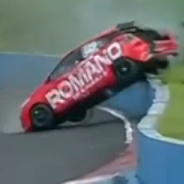 Impactante accidente de Romano en la Clase 2 del TN APAT en Rosario