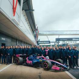 F1: reconocimiento y gratitud: Alpine y una decisión de equipo ejemplar para el filming day en Silverstone
