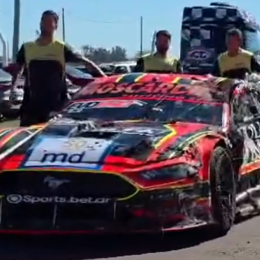 TC: así quedó el Mustang de Moscardini tras el fuerte vuelco en Concepción