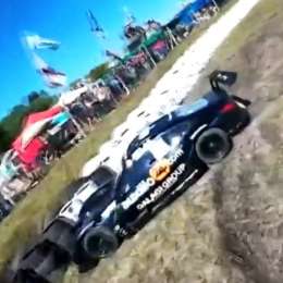 TC: ¡Atención! Despiste y abandono de Santero en la final de Concepción