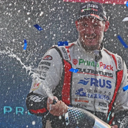 Mangoni tras ganar la fecha de TC en Concepción: "Fue un triunfo especial por estar con mis hijos en el podio"