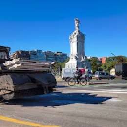 Franco Colapinto en Buenos Aires: así están las calles de Palermo a tres días para la exhibición