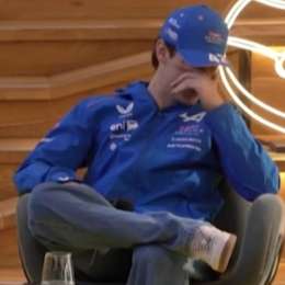 El susto de Franco Colapinto en la conferencia de prensa del Road Show en Buenos Aires