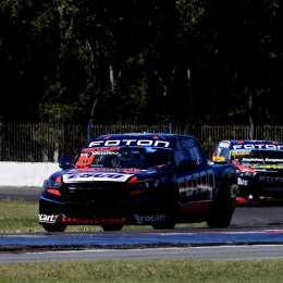 Werner dominó de punta a punta en La Plata y logró la primera victoria de Foton en TC Pick Up