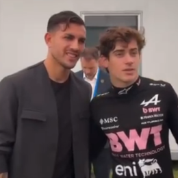 ¡El capitán de Boca no quiso faltar! Colapinto junto a Leandro Paredes en el Road Show