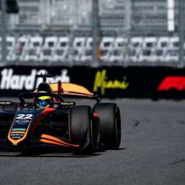 F2: Nico Varrone brilló en la sprint de Miami y terminó cuarto, a las puertas del podio