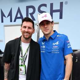 F1: "Hay que traerlo a todas las carreras", Colapinto, 8° en el GP de Miami, sobre su encuentro con Messi