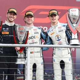 GT World Challenge Europe: Nacho Montenegro y Matisse Lismont ganaron la segunda carrera de la Silver Cup en Brands Hatch
