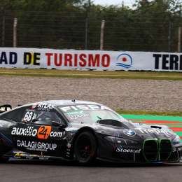 TC: la rotura en el motor de Santero que lo perjudicó en el segundo ensayo en Termas