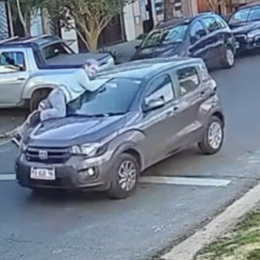 Quiso evitar el robo de su auto en Ramos Mejía y fue arrastrada 50 metros sobre el capó