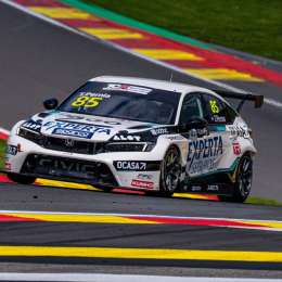 TCR Europeo: Tiago Pernía completó la clasificación y largará 12° en Spa