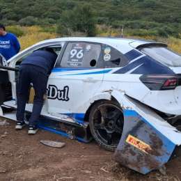 TC2000: Palau, tras su duro vuelco en Salta: "Amargado. Arruiné el fin de semana"