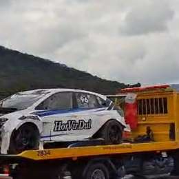 TC2000: así quedó el Volkswagen Nivus de Nicolás Palau tras el fuerte vuelco en Salta