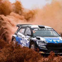 Rally Argentino: Federico Villagra y su Skoda se quedaron con la primera etapa en Neuquén