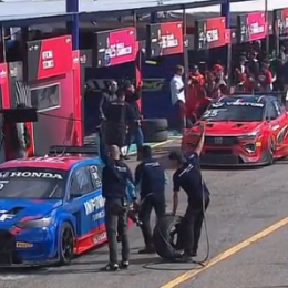¡A todo o nada! Así fue el cambio de neumáticos en la final del TC2000 en Salta