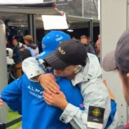 F1: ¡Siempre está! El abrazo entre Franco Colapinto y Bizarrap luego del 6° puesto en el GP de Canadá